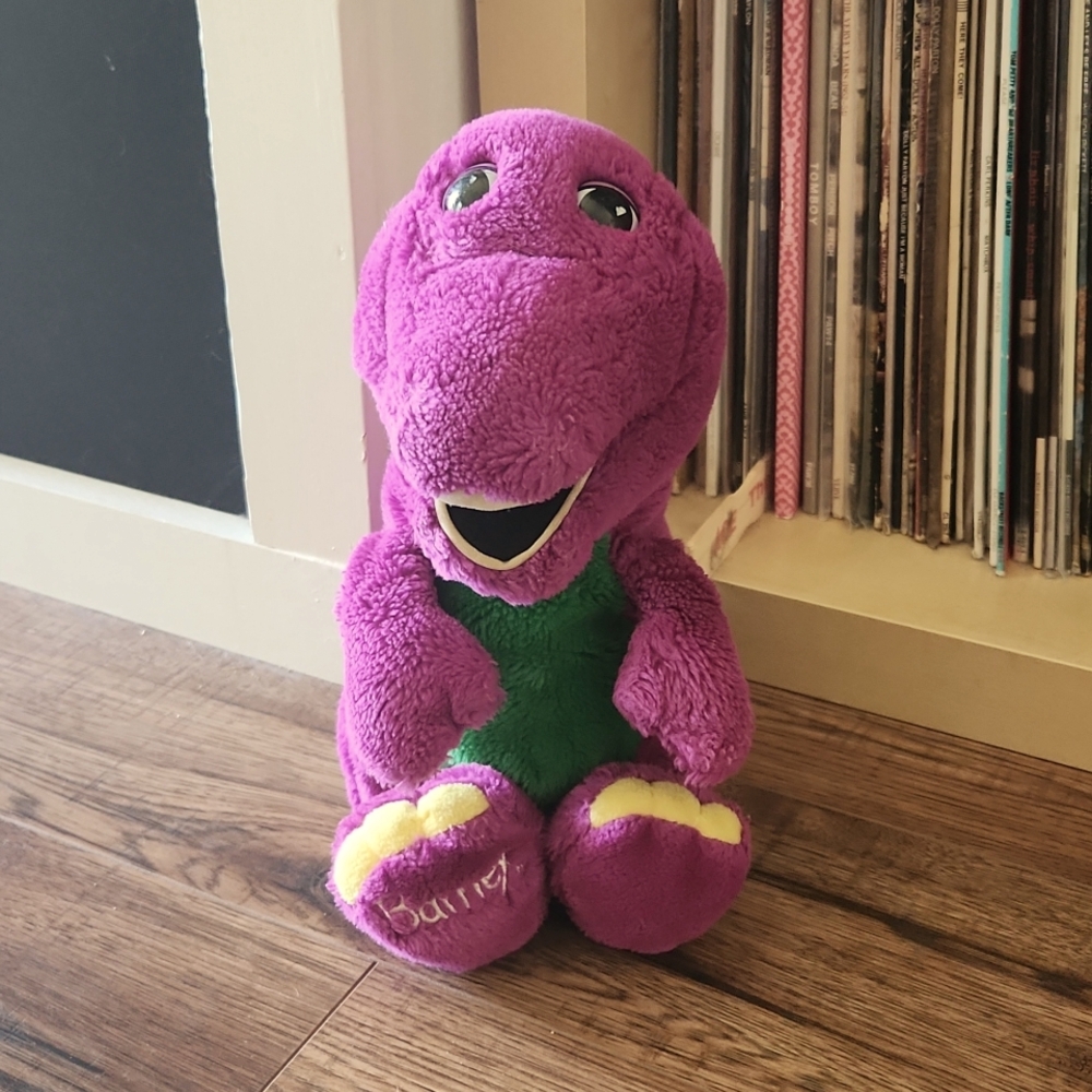Vintage Barney plushie